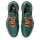 Asics Gel-Resolution X Jewel Verde Energy Arancio - Scarpe Padel Uomo