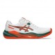 Asics Gel-Challenger 15 Bianco Energy Arancio - Scarpe Padel Uomo