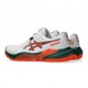 Asics Gel-Challenger 15 Bianco Energy Arancio - Scarpe Padel Uomo