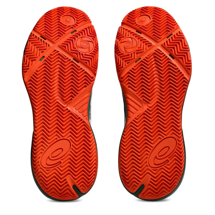 Asics Gel-Challenger 15 Bianco Energy Arancio - Scarpe Padel Uomo
