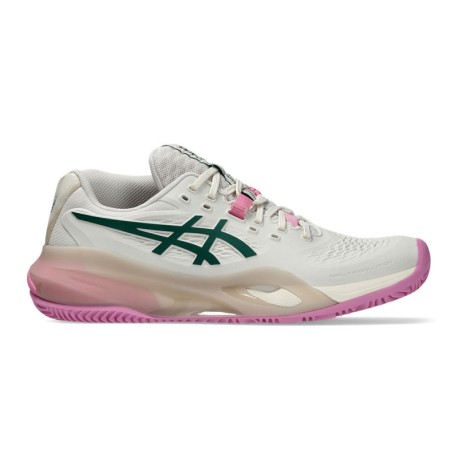 Asics Gel-Resolution X Soft Oat Jewel Verde - Scarpe Padel Donna