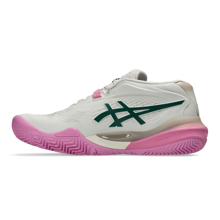 Asics Gel-Resolution X Soft Oat Jewel Verde - Scarpe Padel Donna