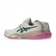 Asics Gel-Resolution X Soft Oat Jewel Verde - Scarpe Padel Donna