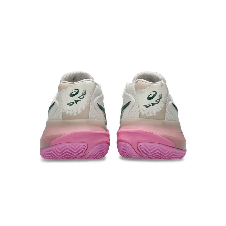 Asics Gel-Resolution X Soft Oat Jewel Verde - Scarpe Padel Donna