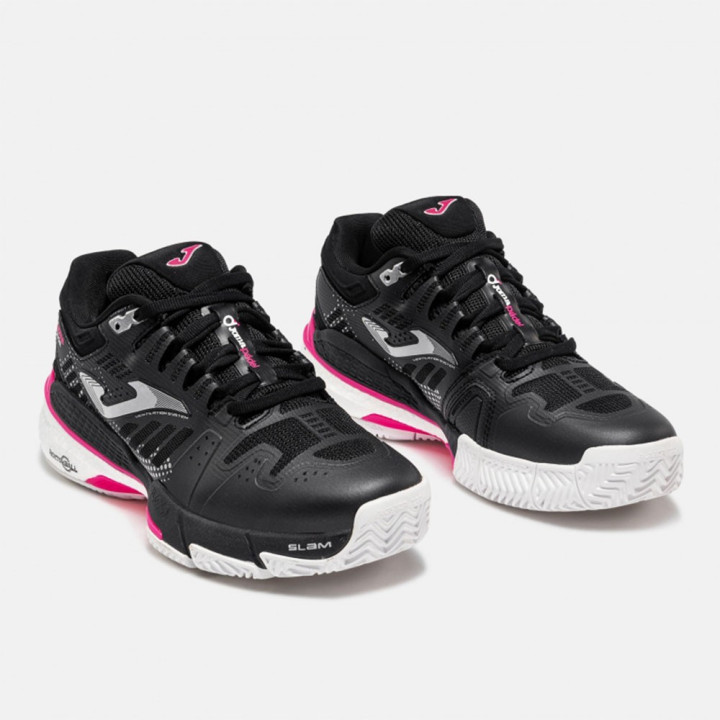 Joma Sport Slam Nero Fuchsia - Scarpe Padel Donna