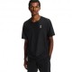 On T-Shirt Tennis Court-T Nero Uomo
