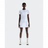 On Gonna Tennis Court Pleated Bianco Donna