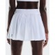 On Gonna Tennis Court Pleated Bianco Donna