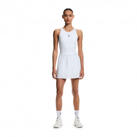 On Abito Tennis Court Split Bianco Donna