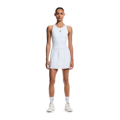 On Abito Tennis Court Split Bianco Donna