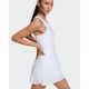 On Abito Tennis Court Split Bianco Donna