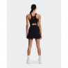 On Abito Tennis Court Split Nero Donna