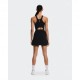 On Abito Tennis Court Split Nero Donna