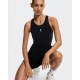 On Abito Tennis Court Split Nero Donna