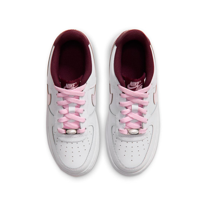Nike Air Force 1 Le Gs Bianco Bordo' - Sneakers Bambina