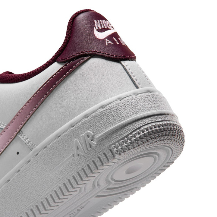 Nike Air Force 1 Le Gs Bianco Bordo' - Sneakers Bambina