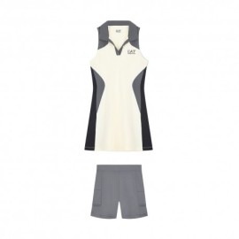Ea7 Abito Tennis Pro Classic Nero Butter Donna