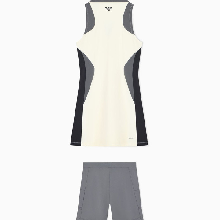 Ea7 Abito Tennis Pro Classic Nero Butter Donna