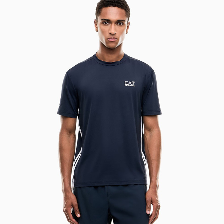 Ea7 Polo Tennis Pro Bublik Armani Blue Uomo
