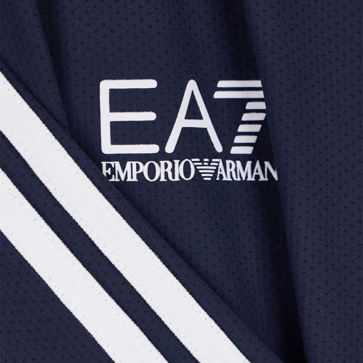 Ea7 Polo Tennis Pro Bublik Armani Blue Uomo