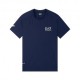 Ea7 T-Shirt Tennis Ventus7 Armani Blue Uomo