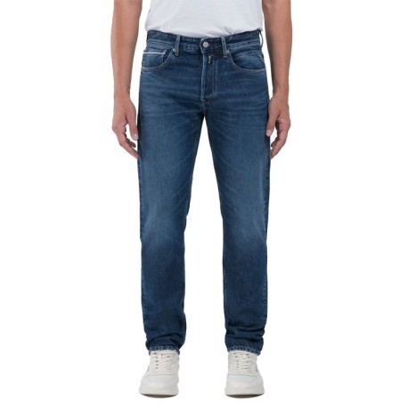 Replay Jeans Groover Blu Chiaro Uomo