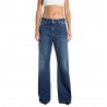Replay Jeans Becca Relaxted Blu Medio Donna