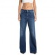 Replay Jeans Becca Relaxted Blu Medio Donna
