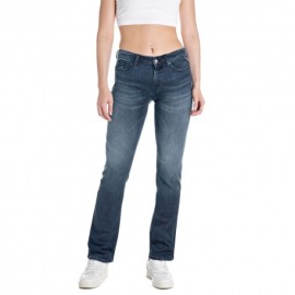 Replay Jeans Bootcut Newluz Blu Scuro Donna