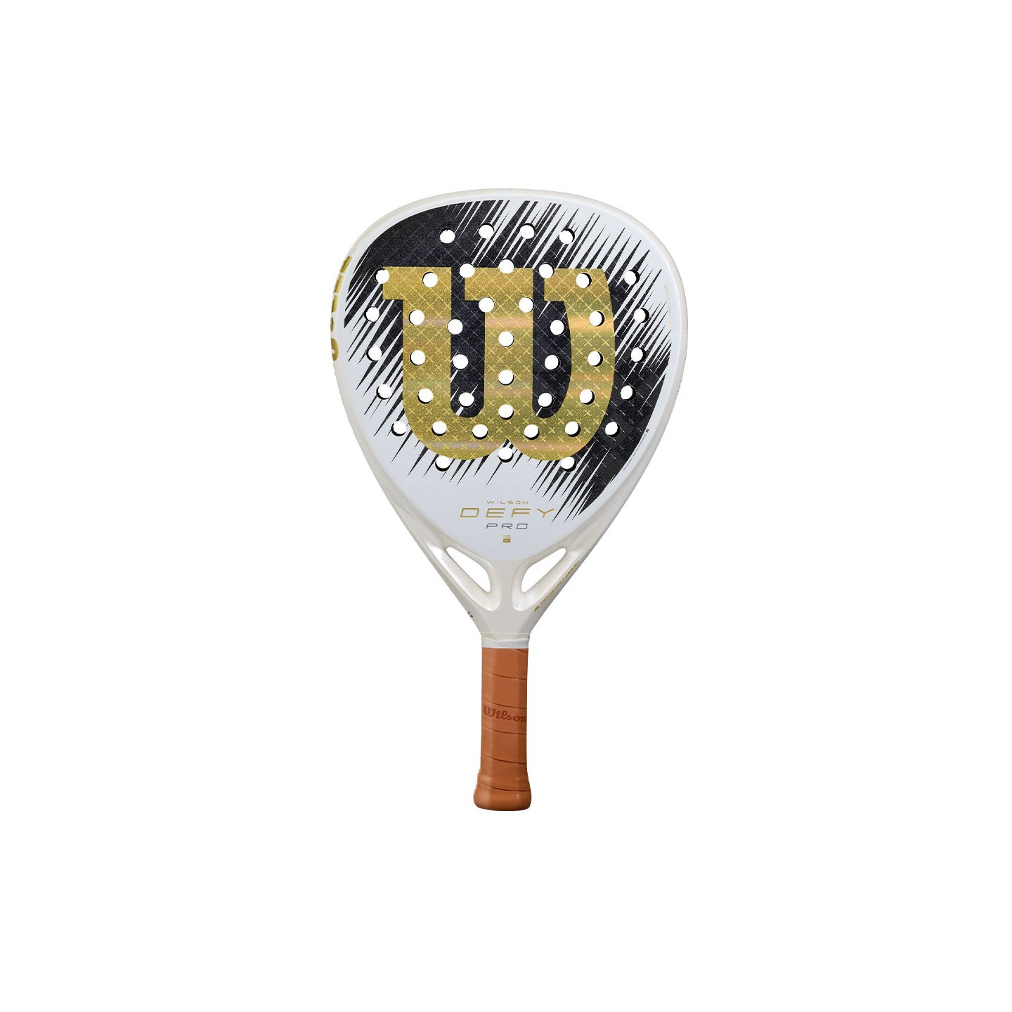 Wilson Bianco/Nero/Dorate Racchetta Da Padel Defy Pro V1 Special Edition 2026 - Immagine 5