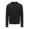 K-Way Maglia Maniche Lunghe Gircollo Sebastian Nero Uomo