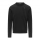 K-Way Maglia Maniche Lunghe Gircollo Sebastian Nero Uomo