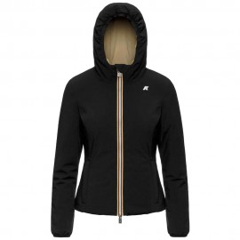 K-Way Giacca Corto Lily Nero Donna