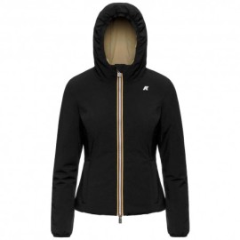 K-Way Giacca Corto Lily Nero Donna