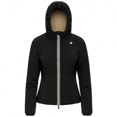 K-Way Giacca Corto Lily Nero Donna