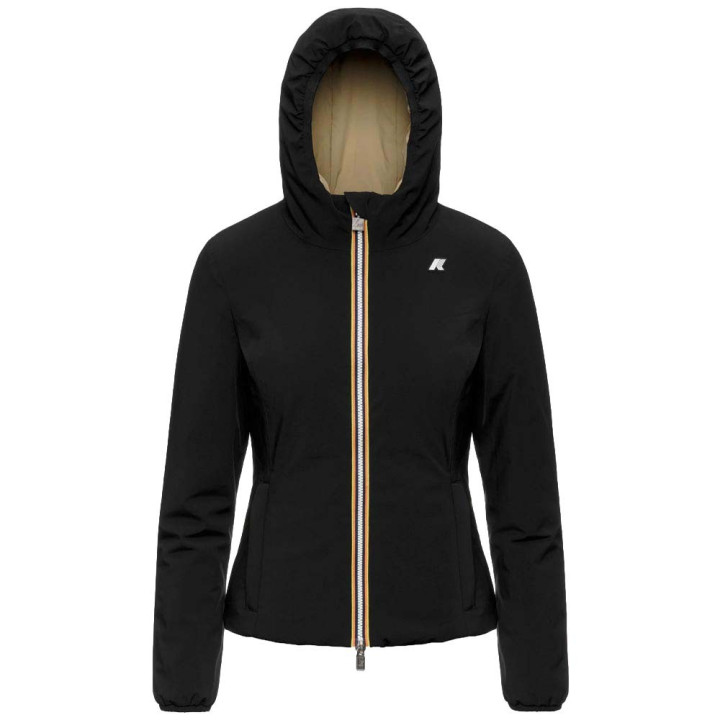 K-Way Giacca Corto Lily Nero Donna
