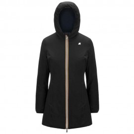 K-Way Giacca Denise Reversibile Nero Donna