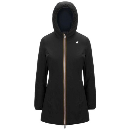 K-Way Giacca Denise Reversibile Nero Donna