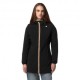 K-Way Giacca Denise Long Reversibile Nero Donna