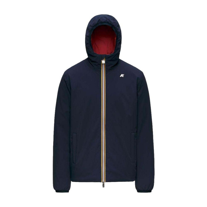 K-Way Giacca Stretch Warm Reversibile Blu Uomo