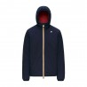 K-Way Giacca Stretch Warm Reversibile Blu Uomo