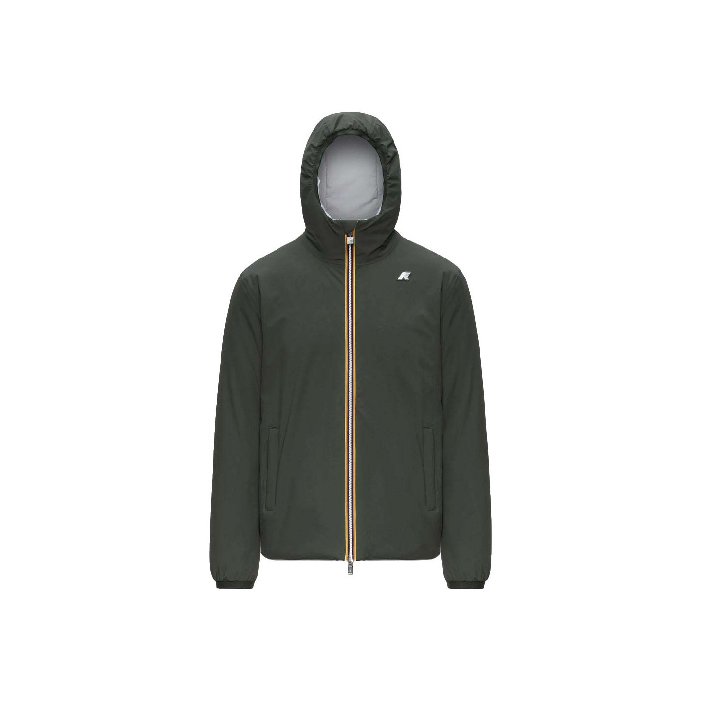 K-Way Uomo Verde - Giacca Reversibile Slim Jack - Jackets - M - Immagine 2