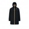 K-Way Giacca Con Cappuccio Stretch Warm Reversibile Ner Uomo