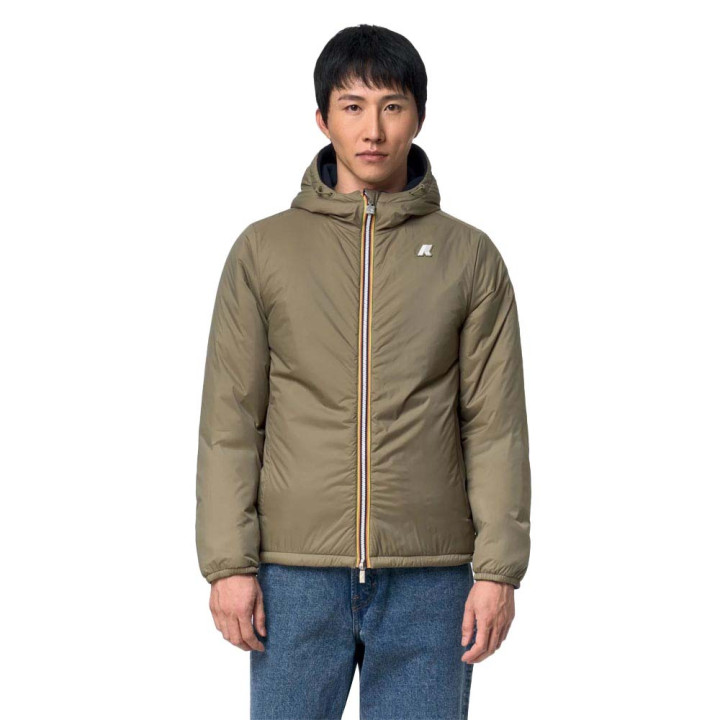 K-Way Giacca Spacer Blu Uomo