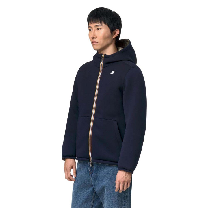 K-Way Giacca Spacer Blu Uomo