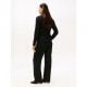 Tommy Hilfiger Soft Wool Cable 100% Lana Nero Donna