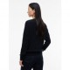 Tommy Hilfiger Soft Wool Cable 100% Lana Nero Donna