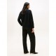 Tommy Hilfiger Soft Woll 100% Lana Dolcevita Nero Donna