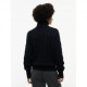 Tommy Hilfiger Soft Woll 100% Lana Dolcevita Nero Donna