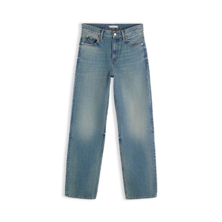 Tommy Hilfiger Jeans Sarah High Rise Straight Rio Azzurro Donna
